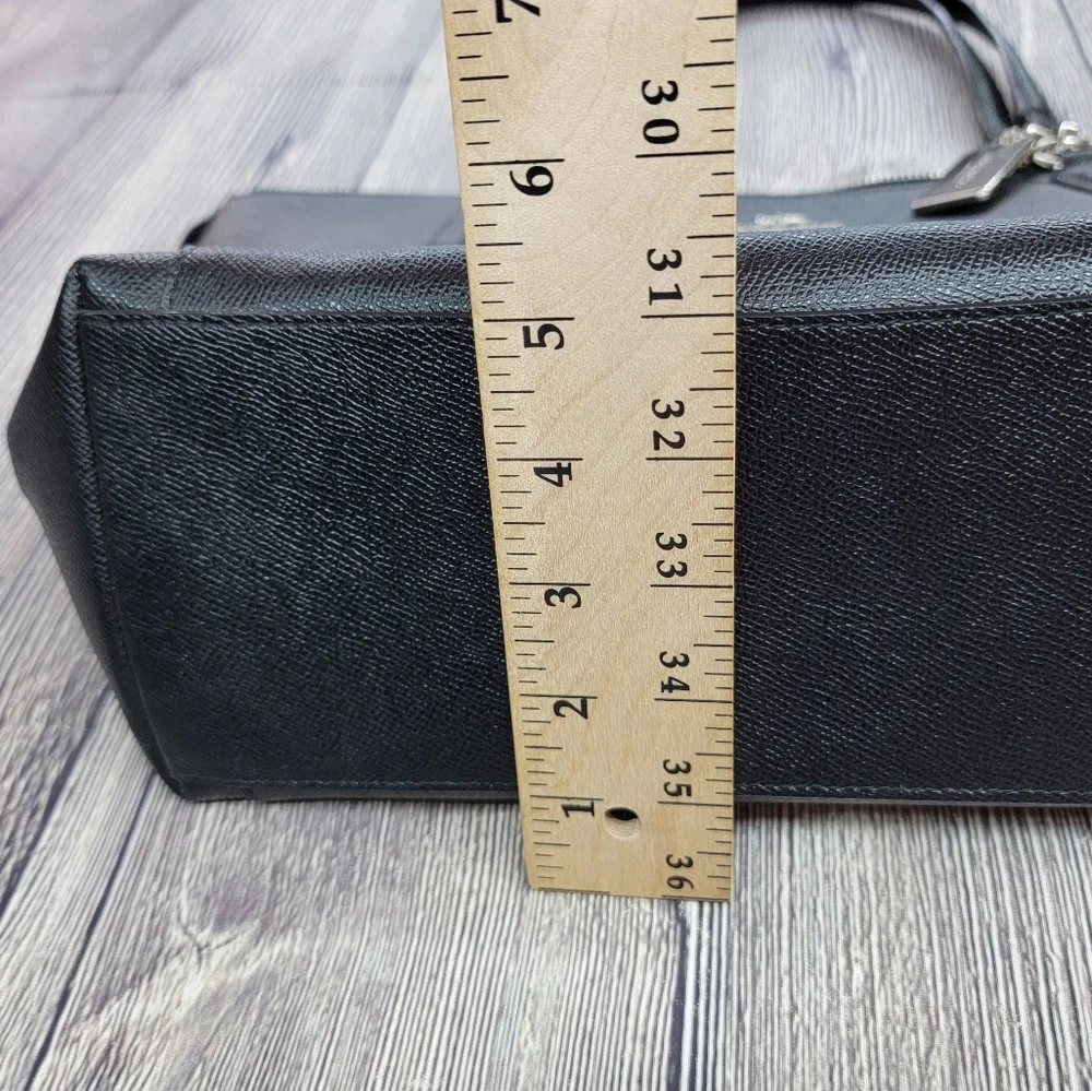 Coach Madison Hobo Black Leather Bag
